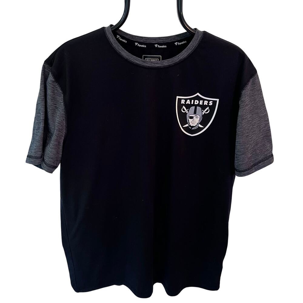 NFL Pro Line Fanatics Men's LG Las Vegas Raiders Graphic T-shirt